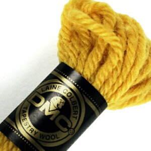 刺しゅう糸 DMC 4番 イエロー・オレンジ系 タペストリーウール 7473|ししゅう糸 刺繍糸 ディー・エム・シー DMCの糸 ウール糸 タペストリー糸 ニードルポイント