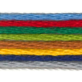 刺繍 刺しゅう糸 オリムパス 25番8色カラフル(学習用) 8803 【メール便可】