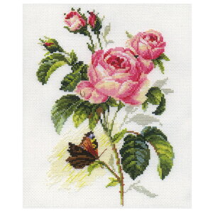 hJ ALbg ALISAiATj Flowers and birds Rose and Butterfly 2-13y[։z