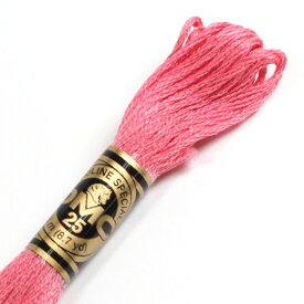 刺繍 刺しゅう糸 DMC 25番 レッド・ピンク系 3833