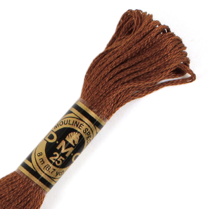大人の上質 刺繍 刺しゅう糸 DMC 25番 ブラウン・グレー系 433 刺繍材料