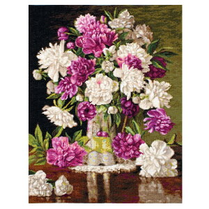 AhJ Luca-s B608 Red and White Peonies ԂƔ̃sIj[ | [JX t[  hJLbg NXXeb`Lbg