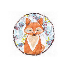 刺繍 輸入キット Oben（オーベン） 赤ぎつね 957【メール便可】クロスステッチ キット