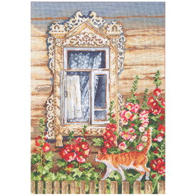 刺繍 輸入キット Oben（オーベン） お散歩ねこ