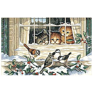 �h�J �A���L�b�g Dimensions �N���X�X�e�b�`�L�b�g Three Bird Watchers