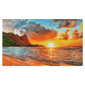 刺繍キット Sunset 夕暮れ時 Oben 917 ｜クロスステッチ キット 夕焼け 景色 サンセット
