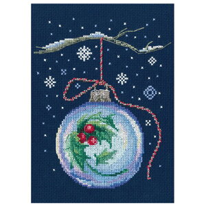 y~hJP15z hJ RTO BALL WITH A SPRIG OF HOLLY ALbg