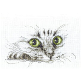 刺繍 Charivna Gaze of cats（猫の視線） 輸入キット