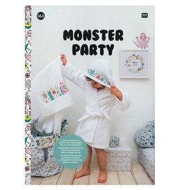 刺繍 図案集 RICO MONSTER PARTY No. 163