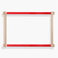 Luca-S Square embroidery frame with clips 35×48cm | 木製 スクエアフレーム 刺繍フレーム ハンズフリ…