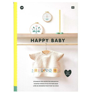 hJ }ďW Rico Design Stickbuch HAPPY BABY nbs[xr[ No.179 ^ A NXXeb`ubN | hイ} NXXeb` hJ J[} xCr[ Ԃ hイe[v NXXeb`