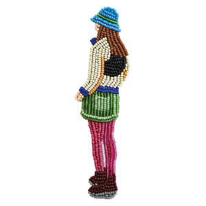 Odekake BROOCH Lv HCA14//5 | r[Yhイ u[`Lbg MIYUKI łu[`Lbg Camp r[YhJ Lbg  r[Yu[`Lbg }Ĉς ~L Aj ؍eCX