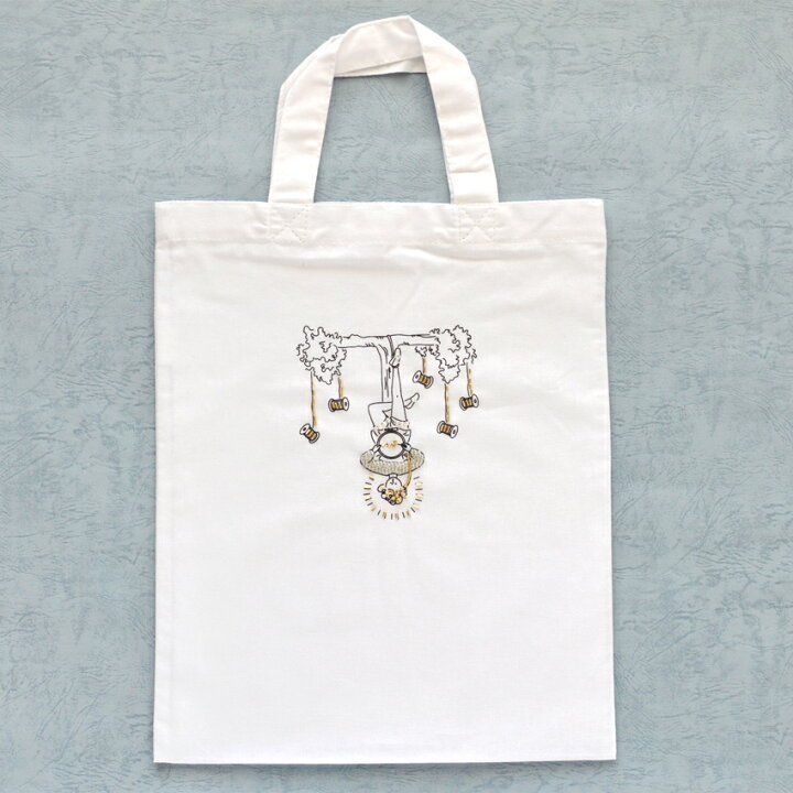楽天市場】クラフトート 刺繍するひと HCA22//2 | トートバッグ 26 