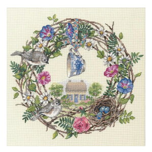 AhJ Dimensions 70-35427 Cottage Wreath Re[W[X | fBW hJLbg  ܂ Re[W [X t[  ALbg