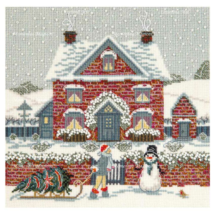 楽天市場】刺繍キット 輸入刺繍 クロスステッチ Charivna Winter story 