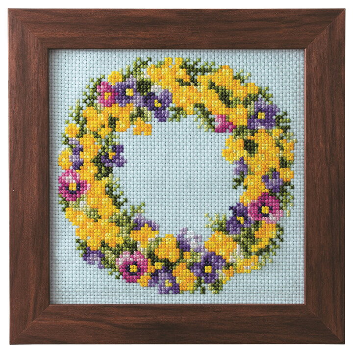 楽天市場】コスモ クロスステッチキット 季節を彩る フラワー  