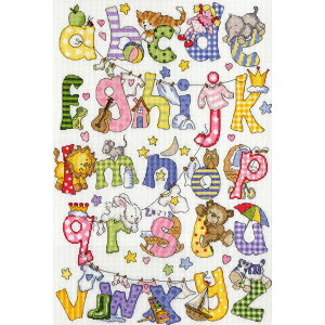 AhJLbg Bothy Threads XKG1 My First Alphabet (߂ẴAt@xbg) ^ NXXeb` Lbg | {V[ hイ Lbg xr[Lbg Ԃ  Aj} p `[t t@[Xg
