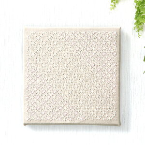SASIKO interior t@ubNpl Flower cross \Ԏh ^ IpX hqLbg SK-438