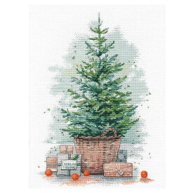 刺繍 輸入キットOben Christmas Surprise 1567 | クリスマス クリスマスツリー モミの木 オーベン オーブン