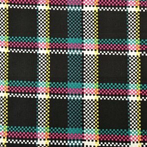 チェック&ボーダー チェック柄 オックス 50cm単位|切売り 切り売り 生地 布 布地 コットン100% 格子柄 縞模様 幾何学模様 ジオメトリック モダン レトロ 普通地 丈夫 エスニック アジアンチ