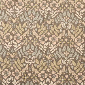 アニマルアラベスク コーデュロイ 50cm単位|切売り 切り売り 生地 布 布地 コットン100% シャツコール 細コール 動物柄 植物柄 ボタニカル柄 コール天 コールテン 秋冬 あったか 温か 暖か