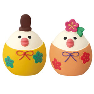 コンコンブル ひなまつり 雛 | 雛飾り ひな飾り 雛人形 ひな人形 小物 置物 飾り マスコット オブジェ インテリア雑貨 ミニチュア 玄関飾り 省スペース かわいい デコレ 猫 ねこ ネコ うさぎ