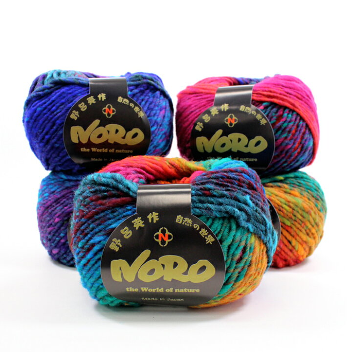 楽天市場】野呂英作 あけぼの5玉パック｜NORO 毛糸 ニット 手編み 編み 