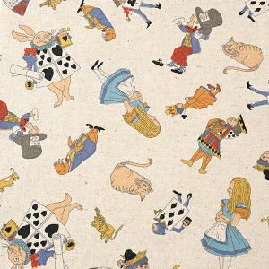 V&A Fabric Collection Alice and Friends ȖLoX 50cmPʁbؔ ؂蔄 n z zn Rbgl Ƃb 킢  CMX AX ʒn v p h BNgA&