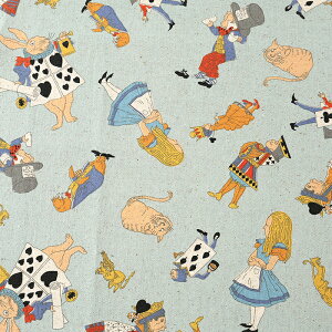 V&A Fabric Collection Alice and Friends ȖLoX 50cmPʁbؔ ؂蔄 n z zn Rbgl Ƃb 킢  CMX AX ʒn v p h BNgA&
