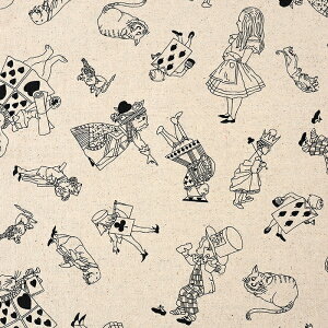 V&A Fabric Collection Alice and Friends �Ȗ��L�����o�X 50cm�P�ʁb�ؔ��� �؂蔄�� ���n �z �z�n �R�b�g�����l�� ���Ƃ��b ���킢�� ������� �C�M���X �A���X ���ʒn ��v �p�� �����h�� ���B�N�g���A&