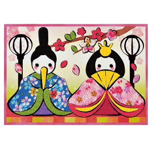 季節のかんたん貼り絵 | 和調手芸 タカギ繊維 おひなさま こいのぼり クリスマス節句 手作りキット パナミ