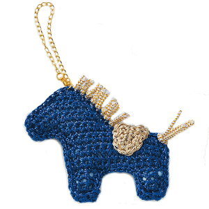 干支キット ホースチャーム | 手芸キット 手編み 干支 ウマ 午 馬 手作りキットパナミ タカギ繊維 縁起物 チャーム panami