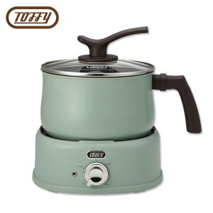 Toffy �g�t�B�[ 2WAY �d�C�}���`�|�b�g K-HP4-PA K-HP4-AW | �L�b�`���Ɠd �z�b�g�v���[�g 1��7�� ���ΑΉ� �Η͖��K�i�����\ �y�� �ő�1.6L �����Ղ�e�� �T���g���[�� ���� ���j�� �M�t�g �v���[��