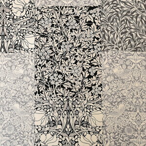 V&A Fabric Collection Morris Collage �u���[�h 50cm�P�� | �ؔ��� �؂蔄�� ���n �z �z�n �R�b�g��100�� ������� �ԕ� �t�����[�� �A���� �C�M���X �����h�� �E�B���A�������X �p�� ���B�N�g���A&�A���o