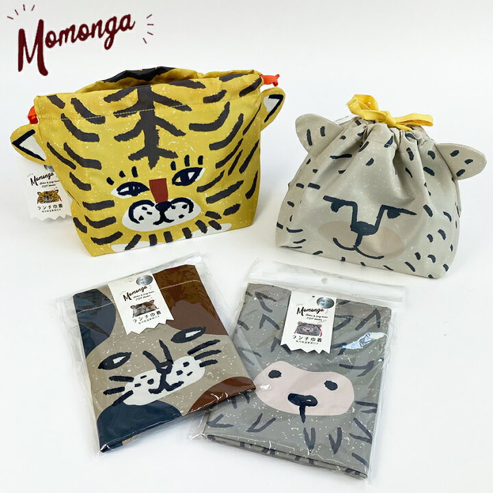楽天市場】モモモンガ ランチ巾着【完成品】| 保冷バッグ ランチポーチ  