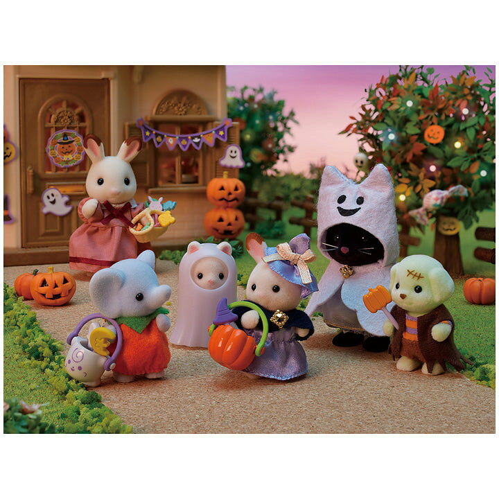 楽天市場】シルバニアファミリー ハロウィンナイトパレードセット 