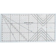 【スーパーSALE! クーポン配布中!】クロバー ミシンキルト定規　30cm パッチワークキルトにも便利 生地を…