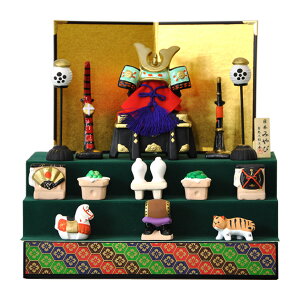 【五月人形】兜飾り三段セット!【D403】【新作】【秀光】【限定品】【楽ギフ_のし】【楽ギフ_のし宛書】