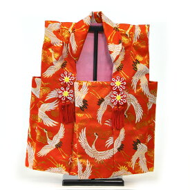 【雛人形】【E040】被布≪鶴柄≫着ても飾っても立派なお被布飾りの最高級品♪【ひな人形】【新作】【秀光】【限定品】【楽ギフ_のし】【楽ギフ_のし宛書】