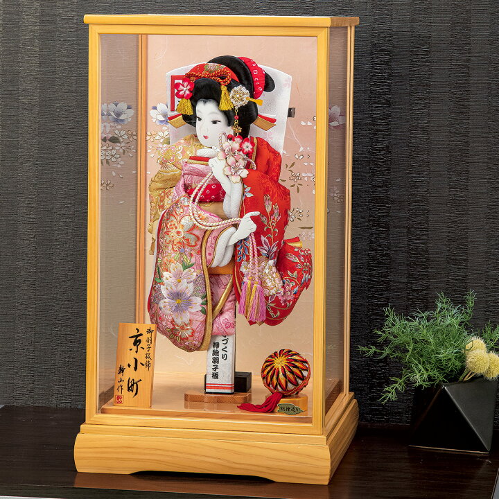 楽天市場】羽子板 初正月 初節句 厄除け ケース飾り かわいい 立体 