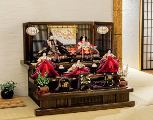 雛人形 ひな人形 お雛様 おひなさま かわいい 手作り 2025年 新作 秀光 限定品 送料無料 初節句 ひな祭り 五人 5人 豪華 3段 三段 男雛 女雛 買得 お得 人気 ランキング P80104