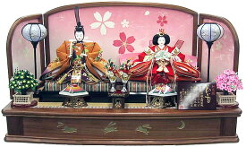 雛人形 ひな人形 お雛様 おひなさま 黄呂染 黄櫓染 黄櫨染 かわいい 手作り 年 新作 秀光 限定品 送料無料 コンパクトミニ 初節句 ひな祭り 親王 二人 2人 平飾り うさぎ 兎 男雛 女雛 買得 お得 人気 ランキング P81029