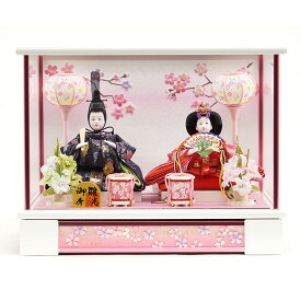 雛人形 ひな人形 お雛様 おひなさま コンパクト ミニ 初節句 かわいい ひなまつり 雛祭り 送料無料 親王 ケース 二人 2人 伝統 選べる 年 新作 秀光 限定品 買得 お得 人気 P82309