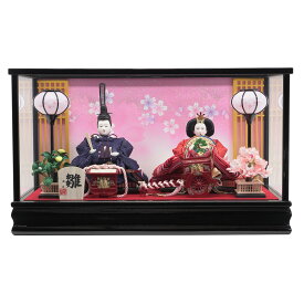 雛人形 ひな人形 お雛様 おひなさま かわいい 手作り 年 新作 秀光 限定品 送料無料 コンパクト ミニ 初節句 ひな祭り 二人 2人 親王 ケース飾り 豪華 買得 お得 人気 ランキング P87308
