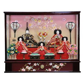 雛人形 ひな人形 お雛様 おひなさま かわいい 手作り 年 新作 秀光 限定品 送料無料 コンパクト ミニ 初節句 ひな祭り 五人 5人 ケース 男雛 女雛 買得 お得 人気 ランキング P89302
