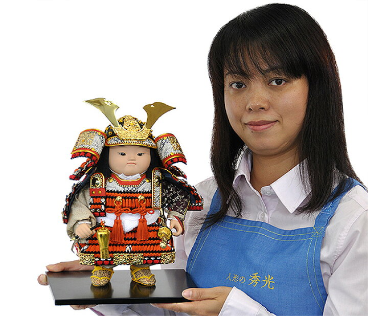楽天市場】五月人形 5月人形 鎧兜 年 手作り 初節句 幸一光作 子供大将 