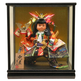 五月人形 5月人形 兜 2025年 手作り 初節句 送料無料コンパクト ミニ ケース 舞踊人形 新作 秀光 限定品 目玉商品 カッコイイ 買得 お得 人気 ランキング P95301