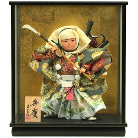 五月人形 5月人形 兜 年 手作り 初節句 弁慶 送料無料コンパクト ミニ ケース 舞踊人形 新作 秀光 限定品 目玉商品 カッコイイ 買得 お得 人気 ランキング P95304