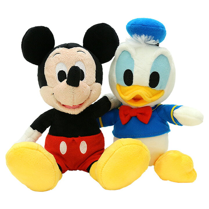 楽天市場 N001 ぬいぐるみ ディズニー ミッキー ドナルド ペアぬいぐるみ 秀光 秀光人形工房