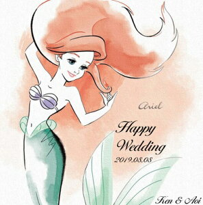 アリエル ディズニープリンセスのファブリックパネル リトルマーメイド 人魚姫【 壁かけ インテリア ウェルカムボード 記念 ボード おしゃれ ディズニー ディズニー好き ルーム 部屋 玄関